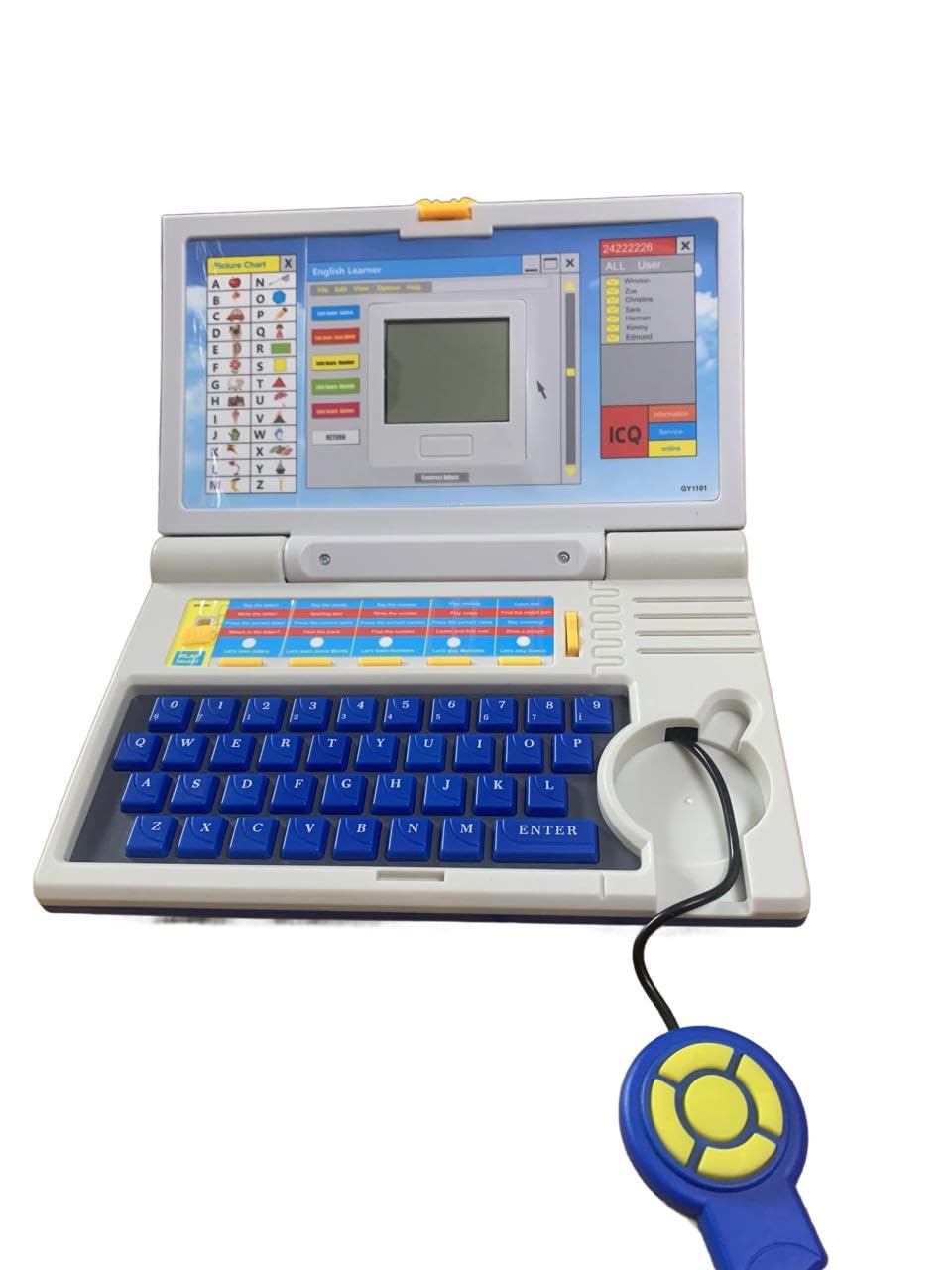 Learning Kids Laptop | Educational Learning Toys for Ages 2+ Years | Fun ABCD & Number Games –Word Games and Music | Perfect for Boys & Girls for 3 to 5 Year Olds (Blue) Learning Kids Laptop | Educational Learning Toys for Ages 2+ Years | Fun ABCD & Number Games –Word Games and Music | Perfect for Boys & Girls for 3 to 5 Year Olds (Blue)