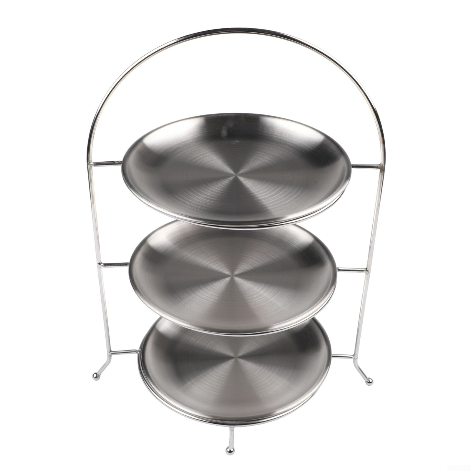 Supporto Buffet Multistrato per Dolci e Snack(sliver)