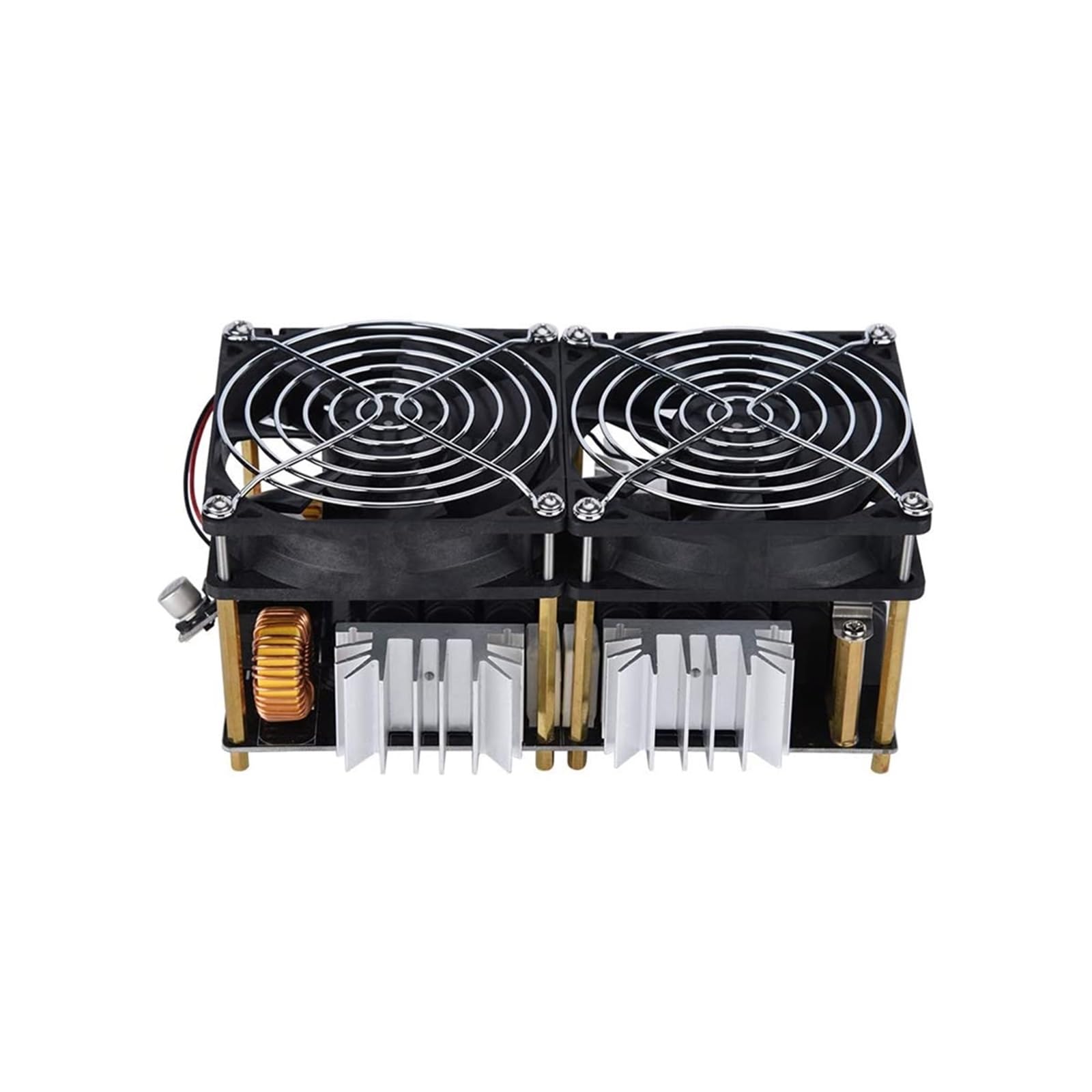 Nagrzewnica indukcyjna, 40A 12 V-48 V 1800 W ZVS moduł płyty nagrzewania indukcyjnego Flyback sterownik podgrzewacz DIY moduł nagrzewania indukcyjnego wysokiej częstotliwości