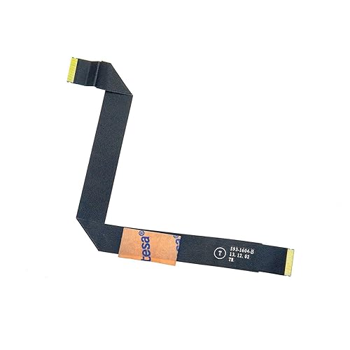 Willhom 593-1604-B IPD Trackpad Touchpad Flex Cable Reemplazo para MacBook Air 13" A1466 (mediados de 2013-2017) (923-0441)