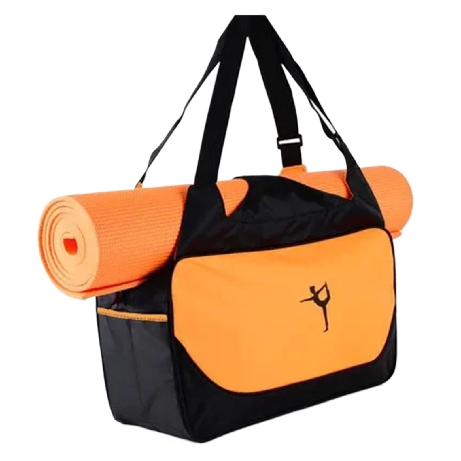 Funda Esterilla Yoga Bolsa de Gimnasio, Bolsa de Mano for Esterilla de Yoga, Impermeable, for Deportes, Pilates, Ajustable, for Fitness, Bandolera, Accesorios