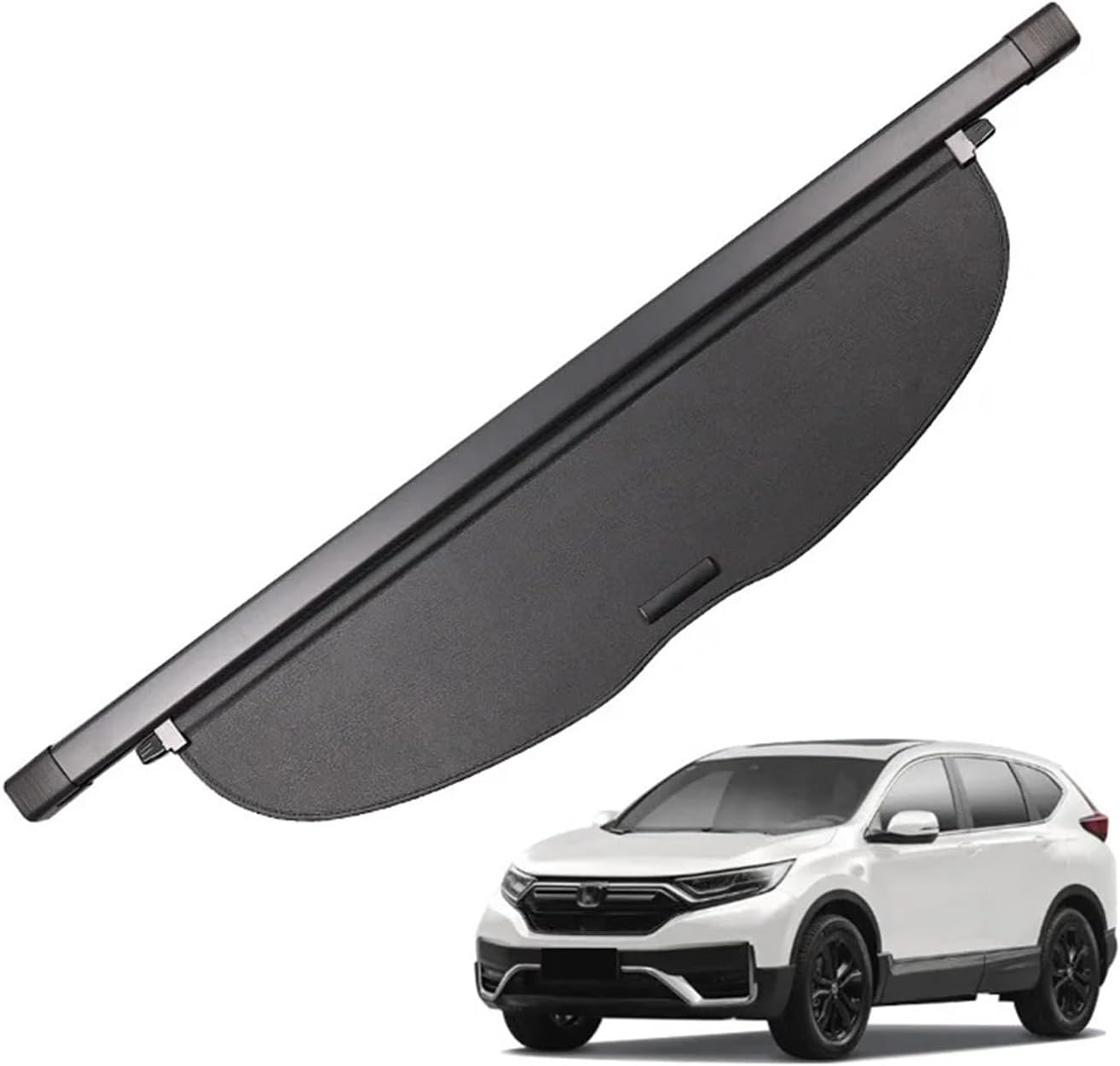 Compatible with CRV 2017-2021 Retractable Trunk Cargo Cover Parcel Rack Anti-Peeping Shield Privacy Auto Interior Accessories(Carbon Fiber)