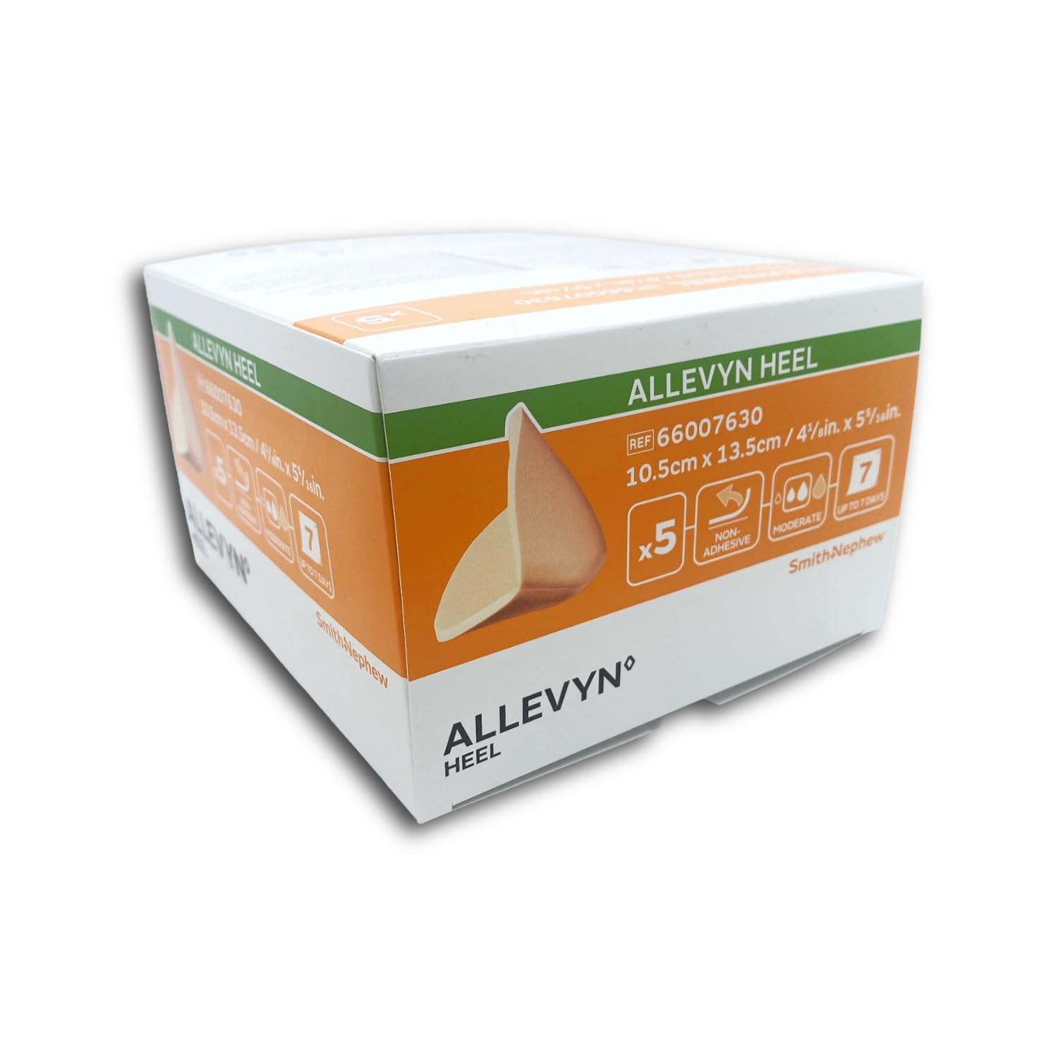 Pharmaidea 19732 Allevyn Heel, 10.5 x 13.5 cm, 5 pezzi