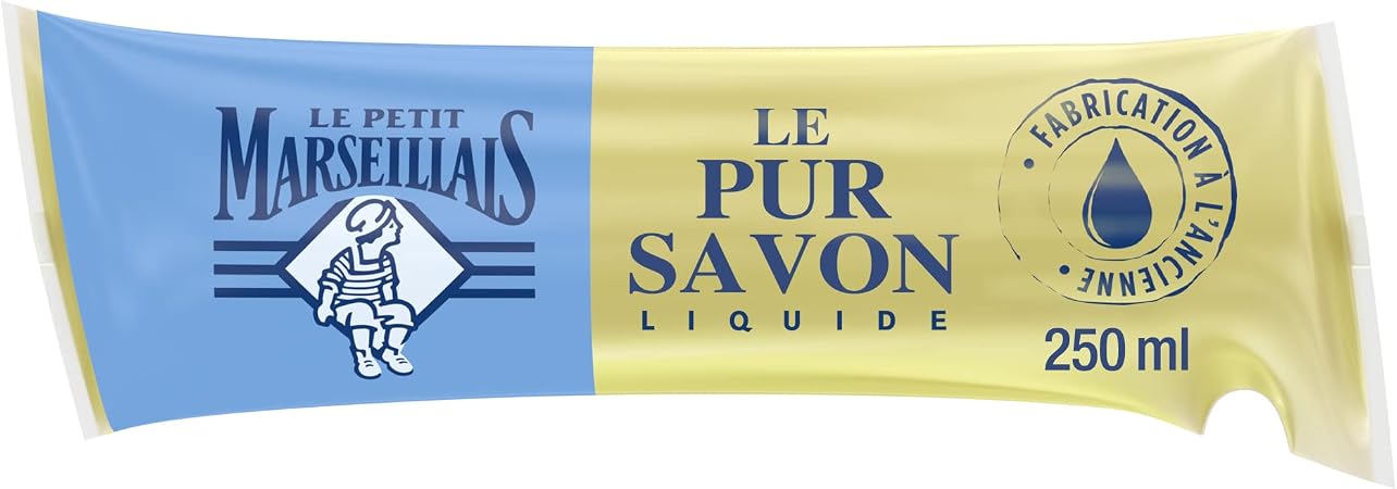 Le Petit Marseillais Pur Savon Liquide, Recharge Berlingot, 250ml