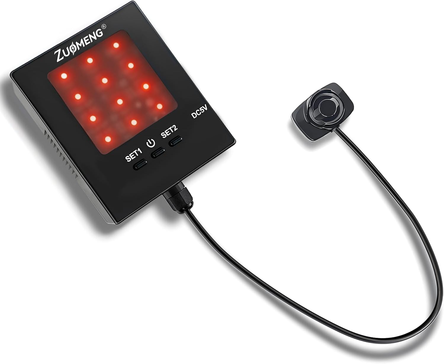 Garage Parking Aid with Ultrasonic Sensor, Tri-Color LED Stop Indicator, Auto & Manual Modes, Adjustable Distance Assist for Indoor Parking