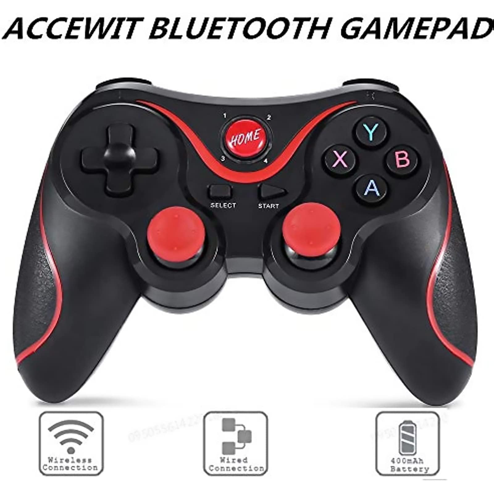 bluetoothゲームコントローラ Amazon.co.jp: X3ワイヤレスBluetoothゲームコントローラー、ハンドル