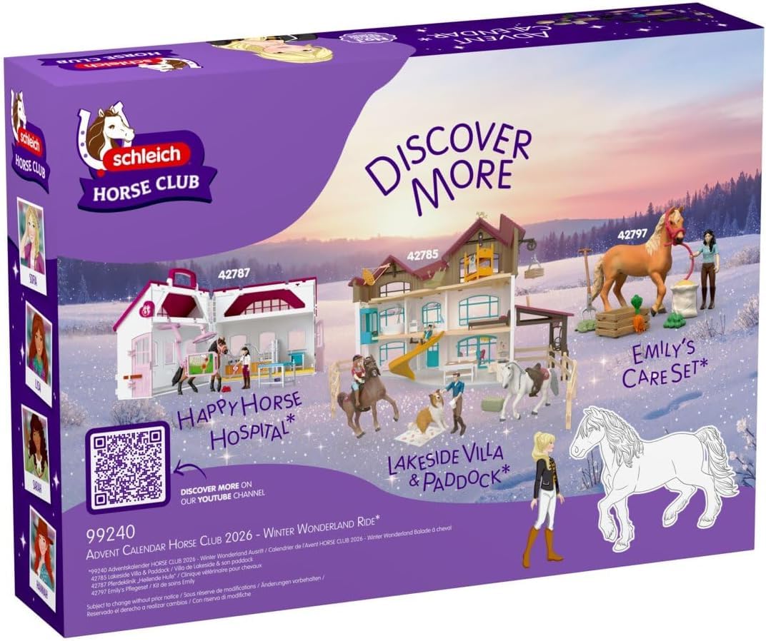 Schleich Horse Club Advent Calender 2026 99240 : Amazon.ca: Home