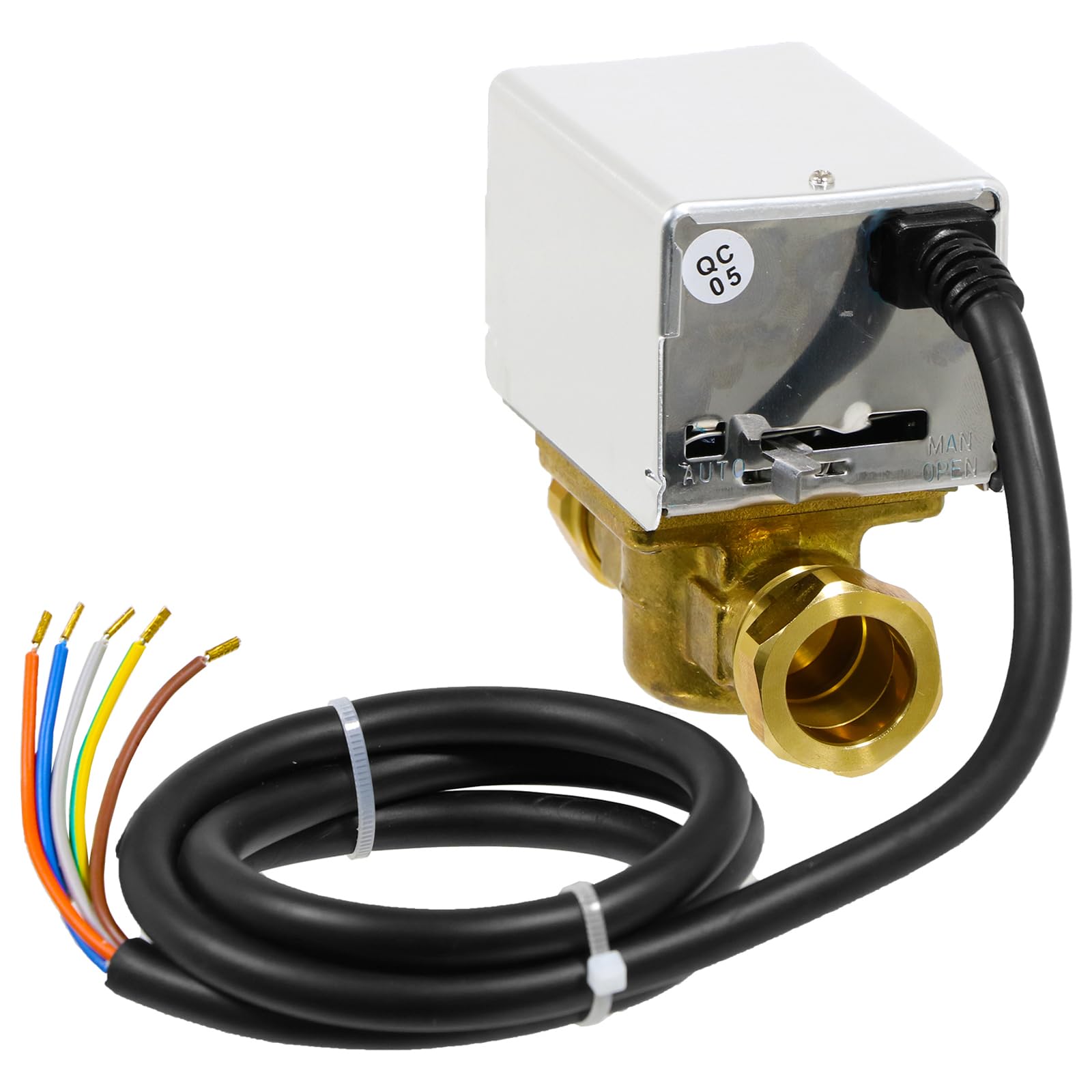 SPARES2GO 28mm Motorised 2 Port Zone Valve Central Heating/Boiler System Control