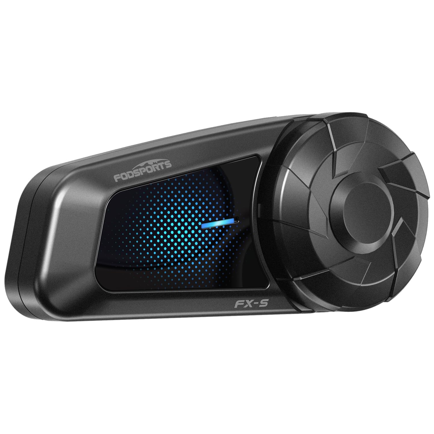 Fodsports FX-S Intercomunicador Casco Moto Bluetooth5.4, 1PACK | Emparejamiento Universa, Triple Cancelación de Ruido, Asistente de Voz, IP67 Impermeable