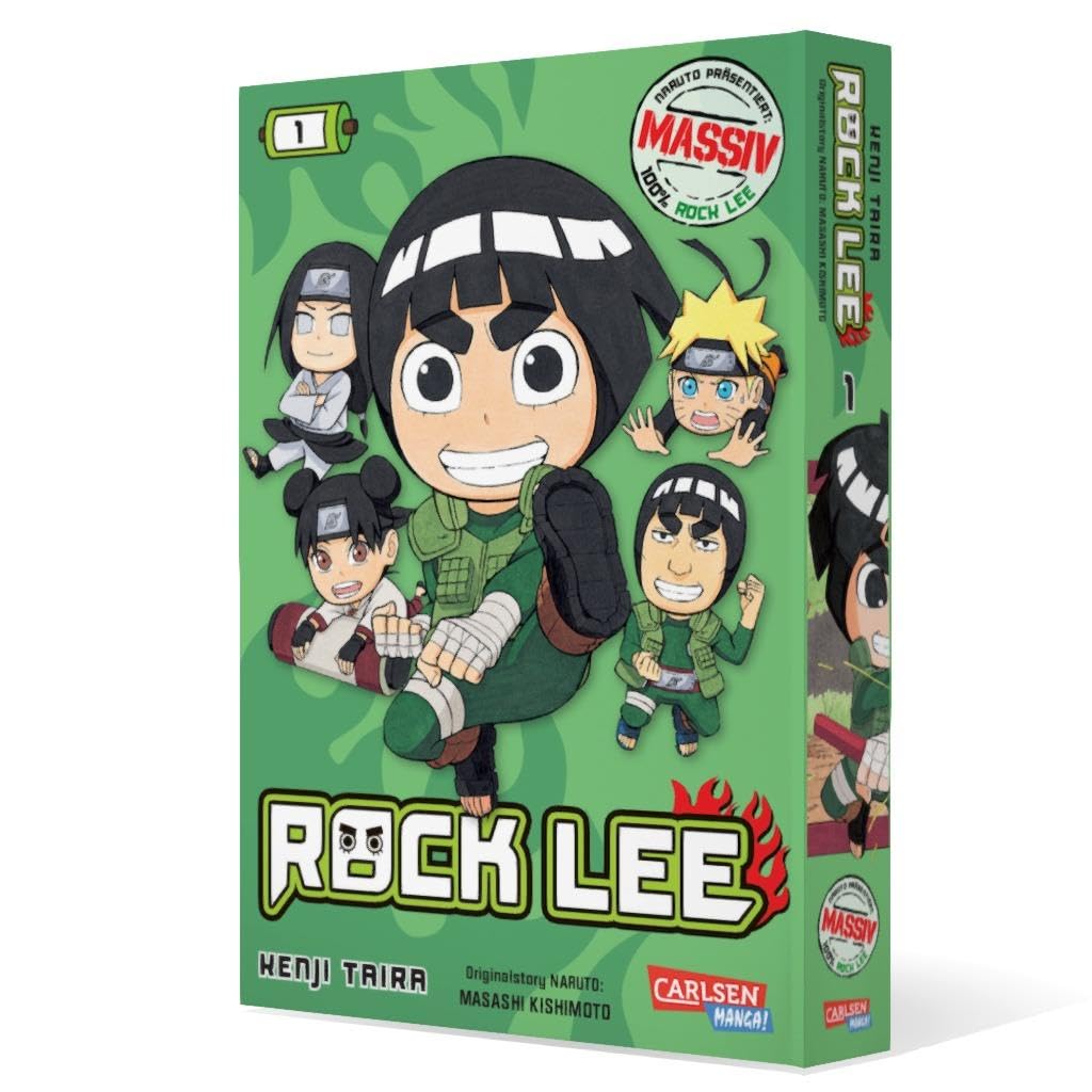 Rock Lee Massiv 1: Der NARUTO-Spin-off als Massiv-Ausgabe | NARUTO MASSIV der Bestseller-Garant und Welterfolg präsentiert ROCK LEE MASSIV.