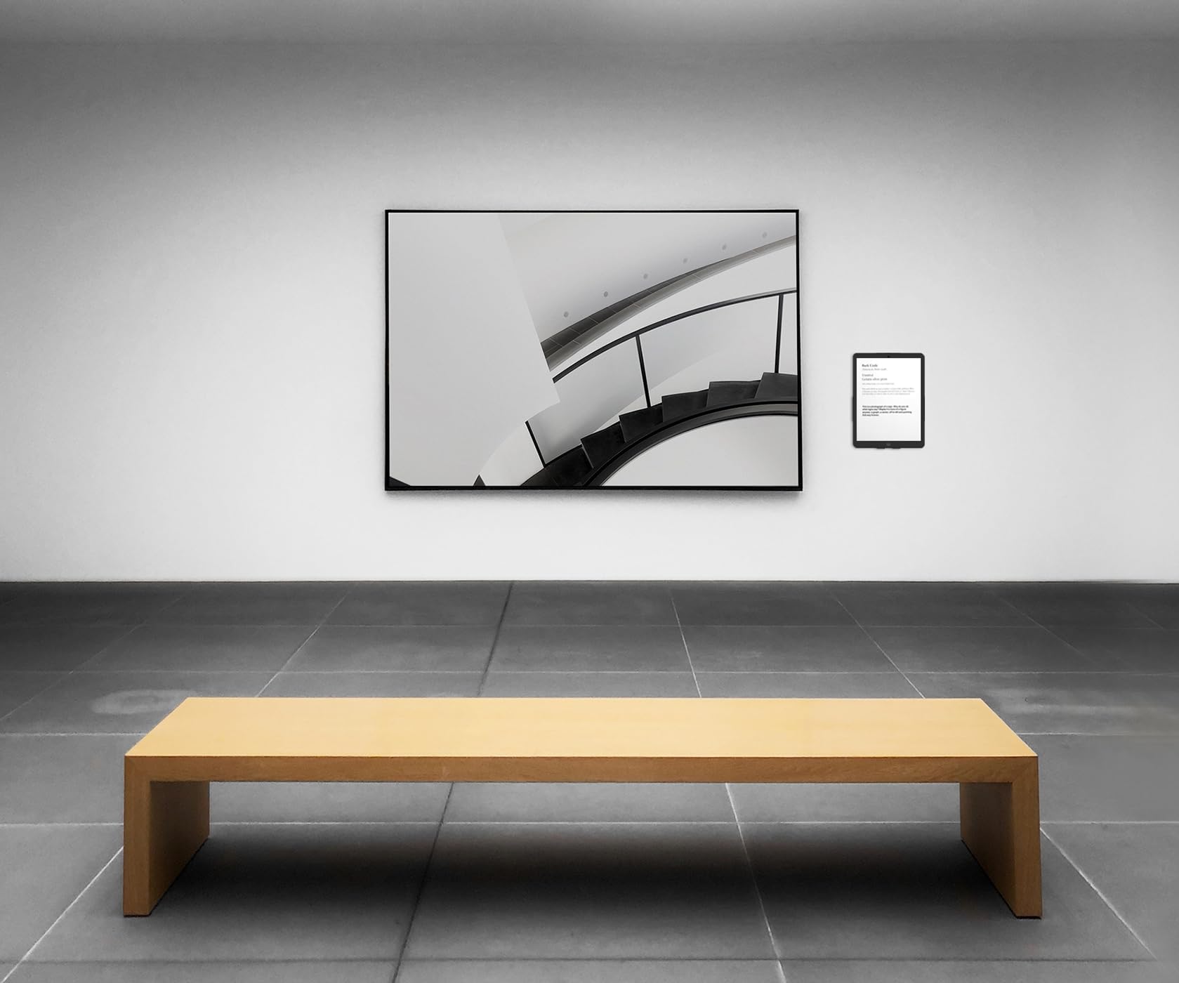 my wall HT37L uchwyt ścienny na tablety z ochroną przed kradzieżą, uchwyt ścienny na tablet, stojak na iPada, tablet, punkt informacyjny do stoiska targowego, poczekalni lub muzeów, obciążenie do 1 kg