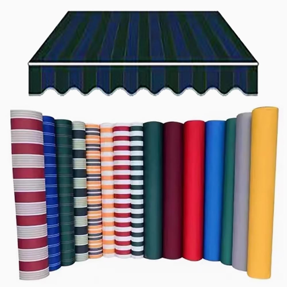 Toile de rechange pour auvent 3x3,7m rétractable manuelle