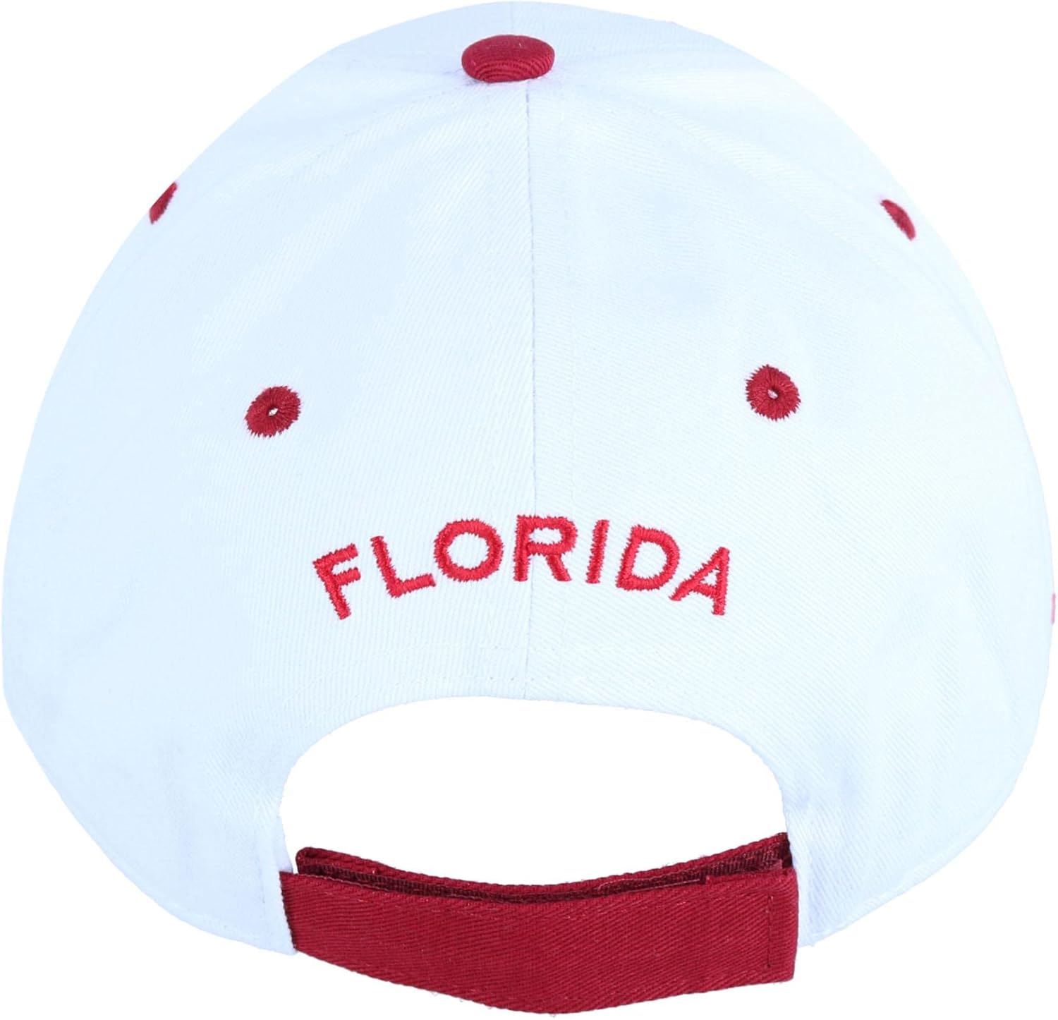 Jerry Leigh Disney Adult's Classic Mickey Mouse Baseball Cap Hat, White, One Size - Image 3