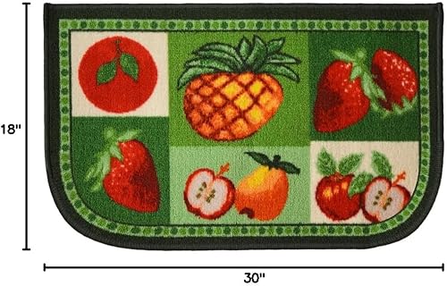 Miniatura 10 de Kashi Home - Tapete de cocina, tapete de área, tapete, alfombra, parte trasera de látex antideslizante