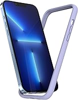 Vista 10 de K TOMOTO Compatible con iPhone 13 Mini (5.4 pulgadas), marco protector de silicona líquida [borde elevado y protección contra caídas] Tacto sedoso