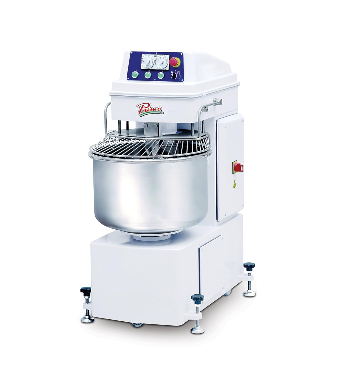 Primo PSM80E Spiral Dough Mixer with Twin Motors and Two