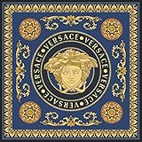versace vintage logo shirt  Versace Blue Gold Medusa Calendario 2021 Taccuino