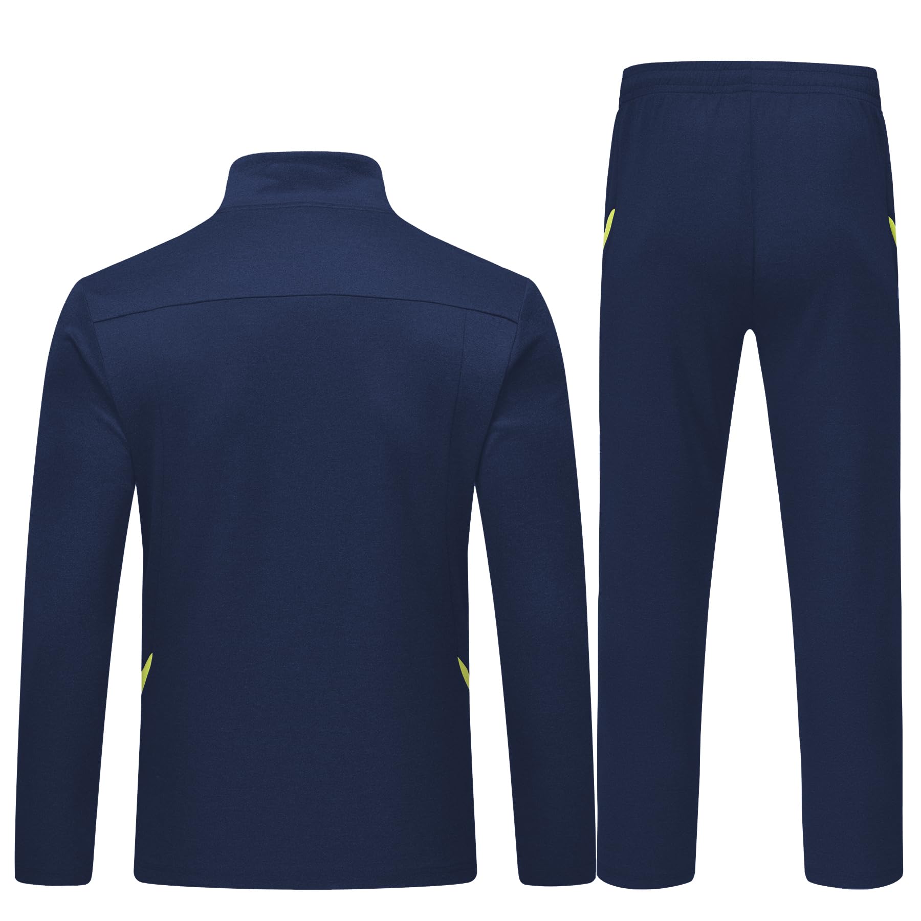 INNERBUT Tuta da uomo 2 pezzi tuta set per uomo tuta da jogging set sport full zip atletica tuta da uomo