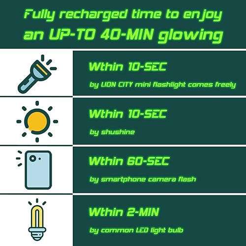 Miniatura 5 de UFO Fidget Spinner  Juguete sensorial que brilla en la oscuridad con brillo verde  Cuerpo totalmente metálico para autismo TDAH alivio del estrés