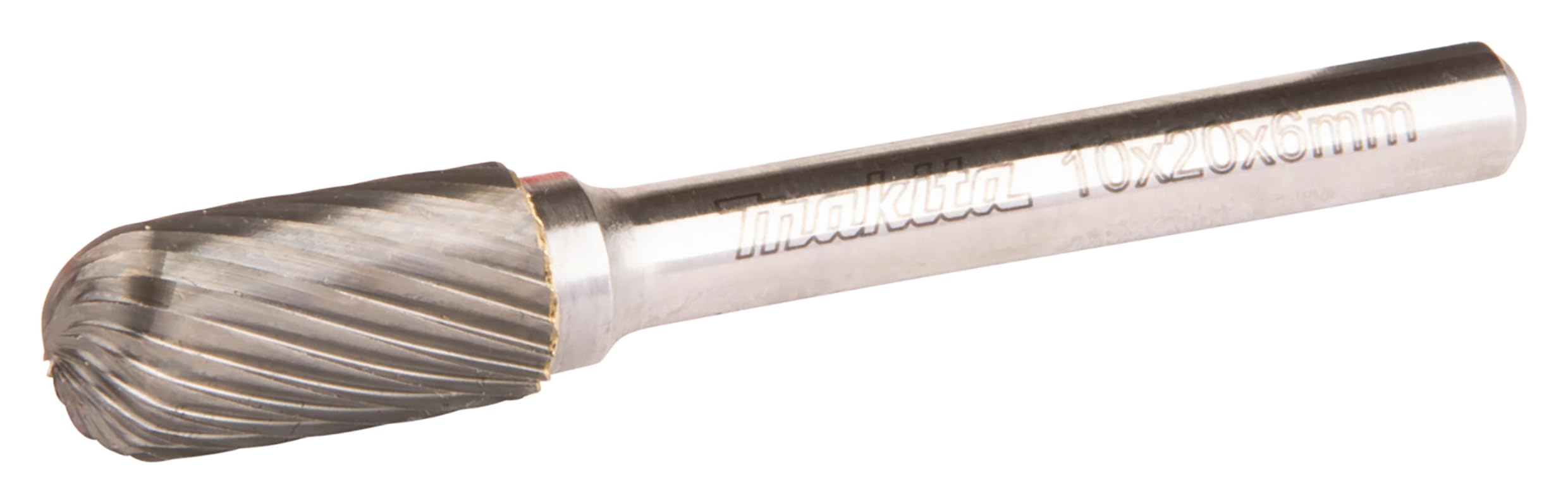Makita B-52744 Fresa Esférica 10x20 mm Ø6 mm (3/8x3/4" Ø1/2") Un Solo Diente