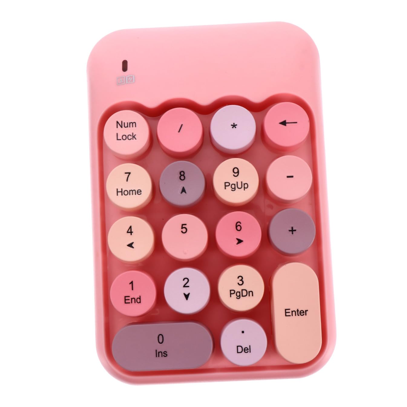 NUOBESTY Tastiera Numerica Wireless Mini 18 Portatile per Computer Compatta Tastierino Fili per Notebook Input Rapido