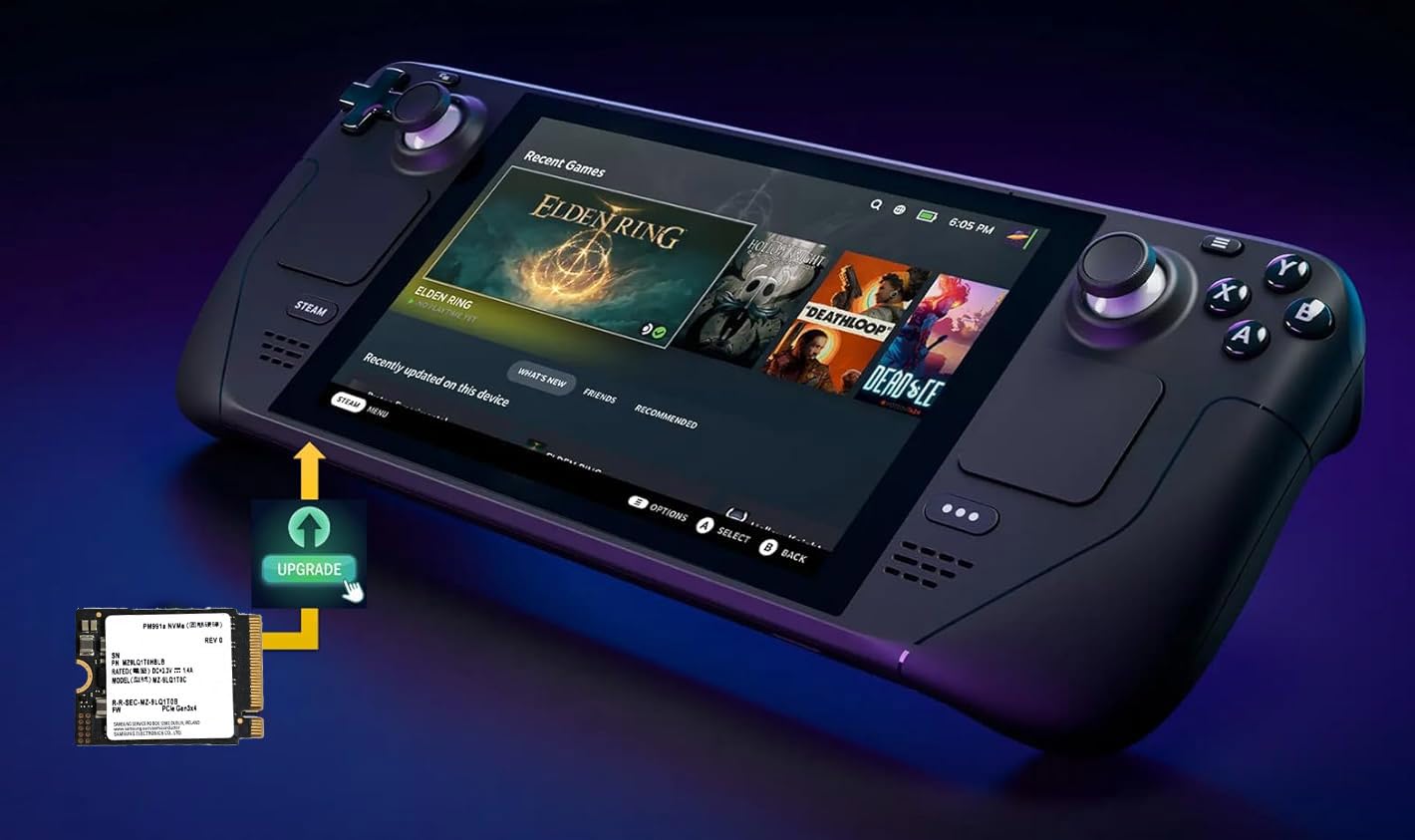 SAMSUNG 512GB M.2 2230 30mm NVMe PCIe Gen3 x 4 TLC SSD (MZ-9LQ512C