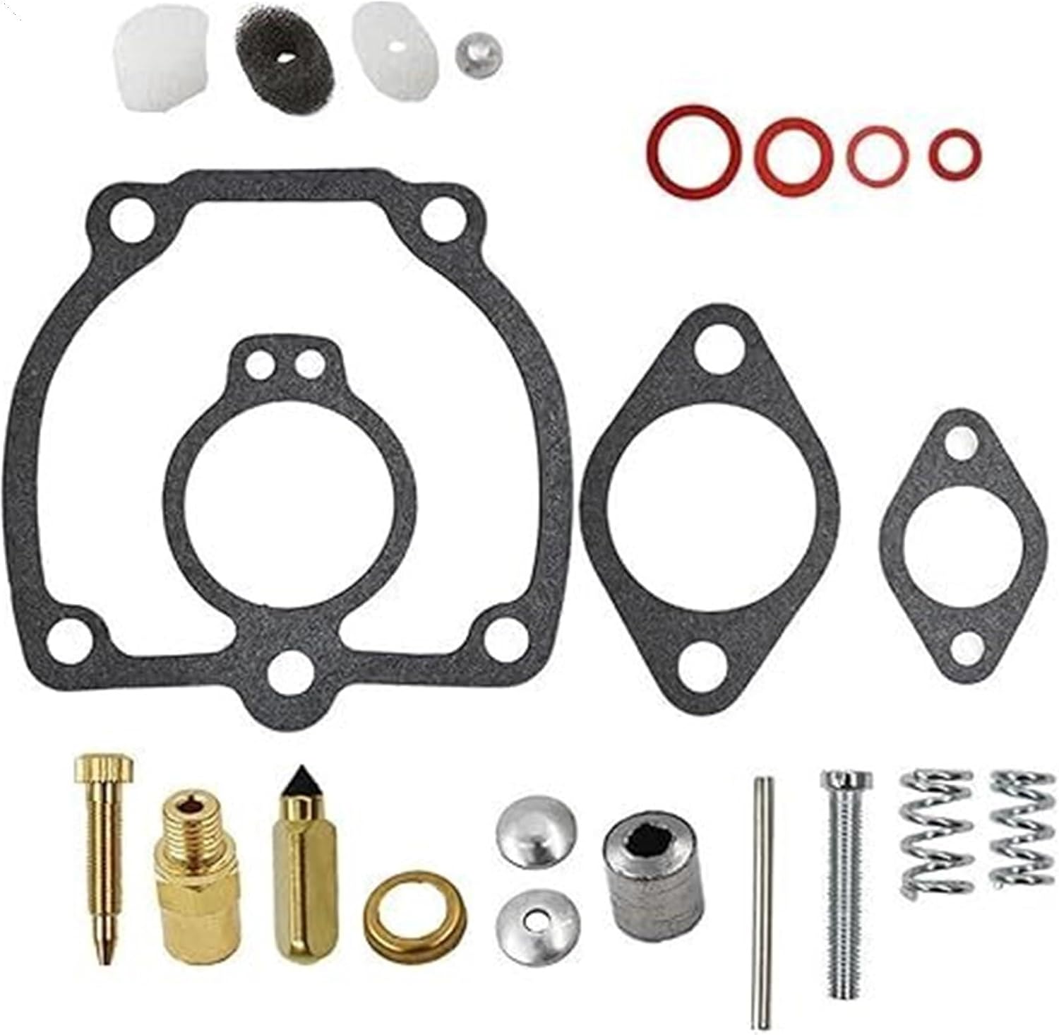 Carburetor Repair Kit Fit for IH International Harvester Farmall 300 350 400 450 460 Super H M MTA W4 W6 W9 WR9 O4 O6 Tractor,Rebuild Kits