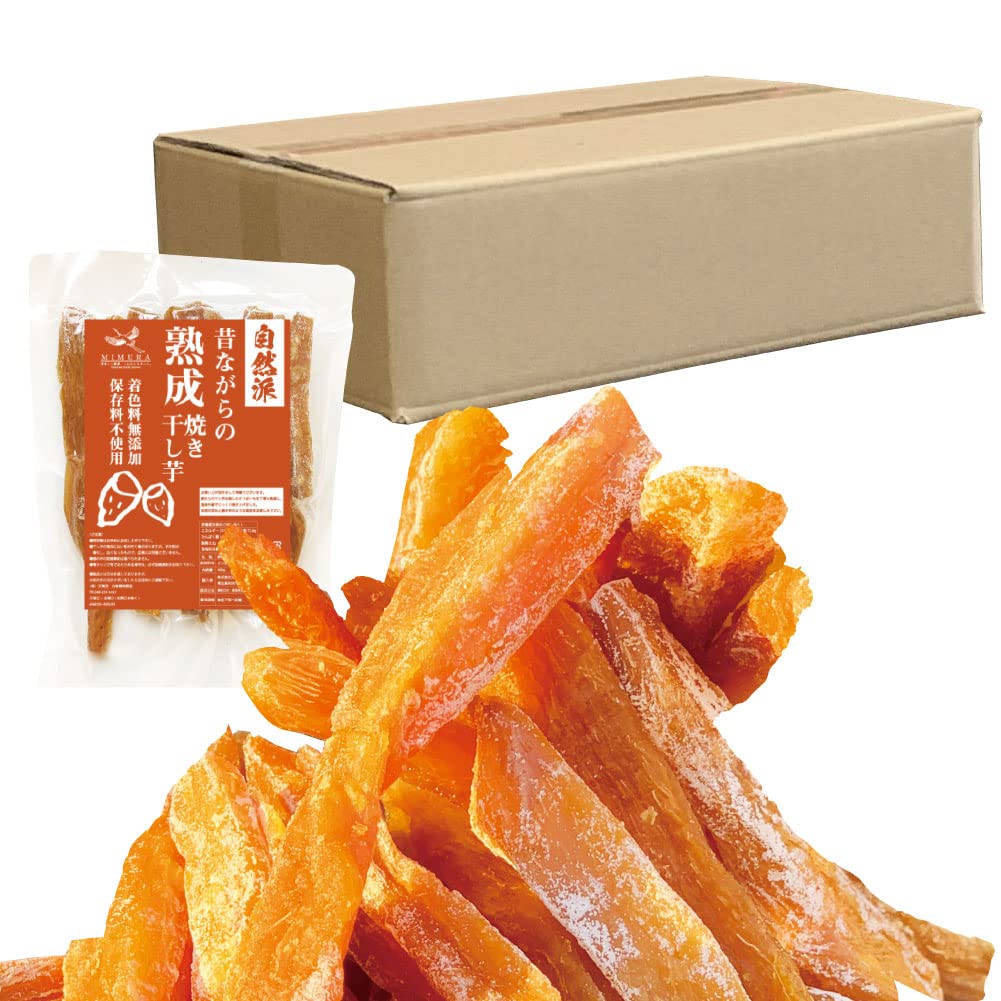 Amazon | 【美むら】熟成 焼き干し芋 6kg (300g×20袋)スティックタイプ