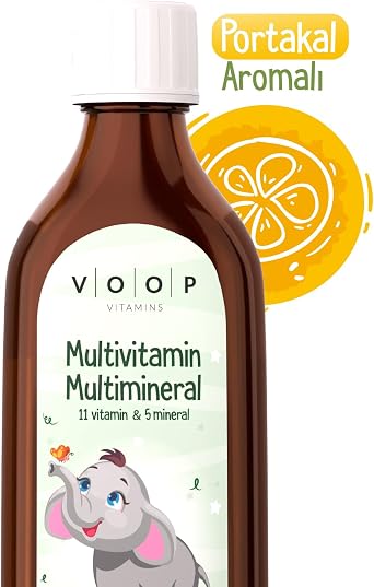 VOOP Multivitamin Multimineral Orange Flavored Syrup 150 ml