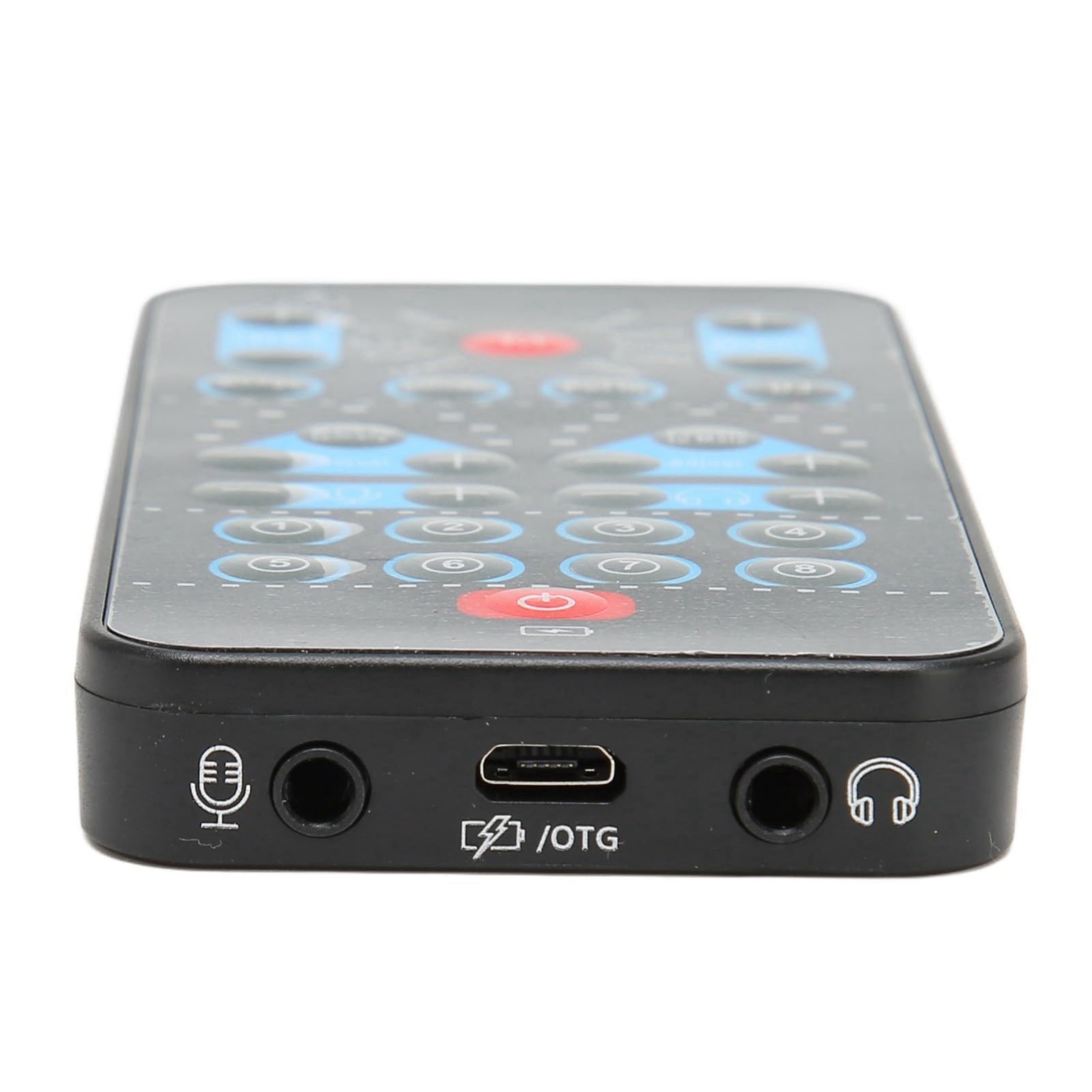 Cambiador de Voz de Tarjeta de Sonido en M10 Tarjeta de Sonido de Mano Mini Dispositivo Cambiador de Voz 8 Efectos de Sonido, Mini Cambiador de Voz de Tarjeta de Sonido para