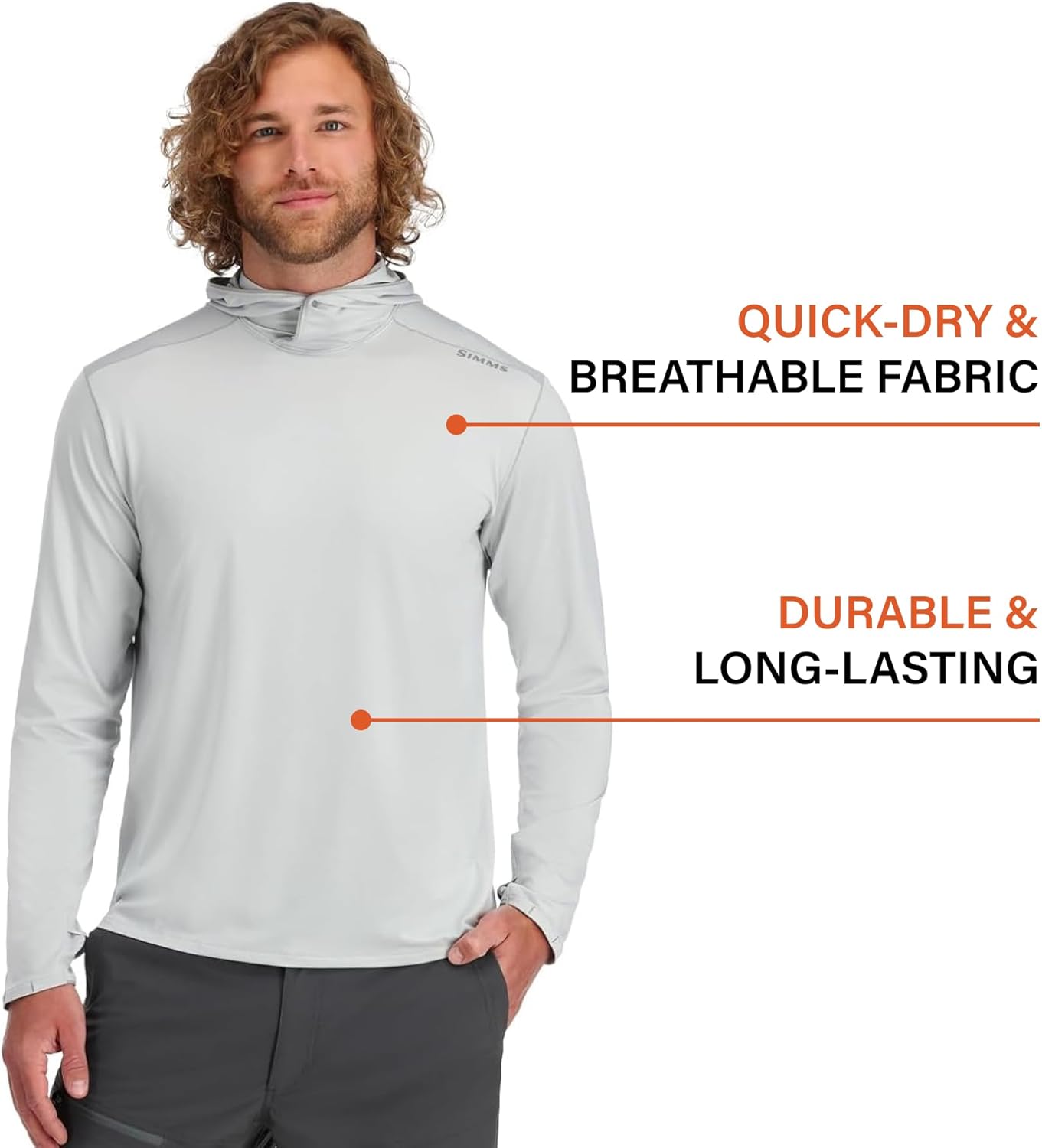Simms Solarflex UPF 50+ Shirt, Long Sleeve Simms Solarflex UPF 50+ Shirt, Long Sleeve