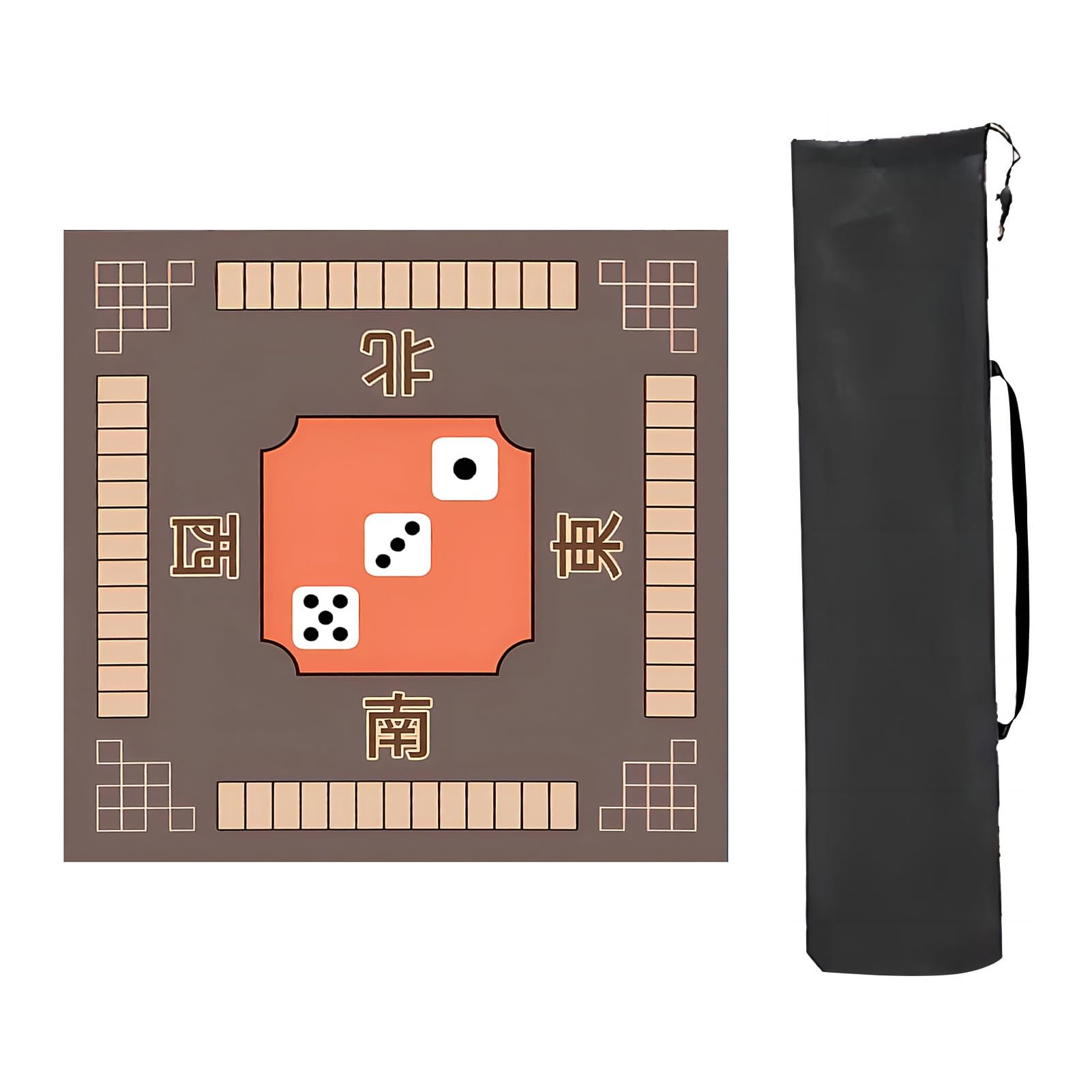 Tappetini da Poker, Tappetino da Tavolo Majiang, Tappetino Gioco Quadrato Mahjong(80 * 80cm (31.49 * 31.49in))