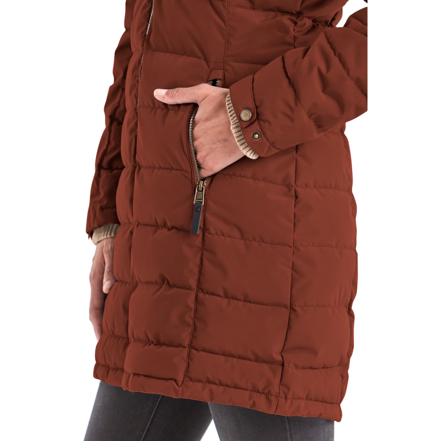 Killtec Gw 13 Wmn Qltd Prk Parka acolchada con capucha desmontable Mujer (Pack de 1)