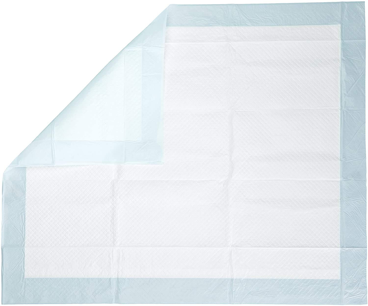 Krankenunterlage für Menschen mit Blasenschwäche | 100 Stück ▸ 60 x 90 cm ▸ 6-lagig | saugstarke Inkontinenzunterlage | Ideal auch für Babys oder als Welpenunterlage (100 Stück)