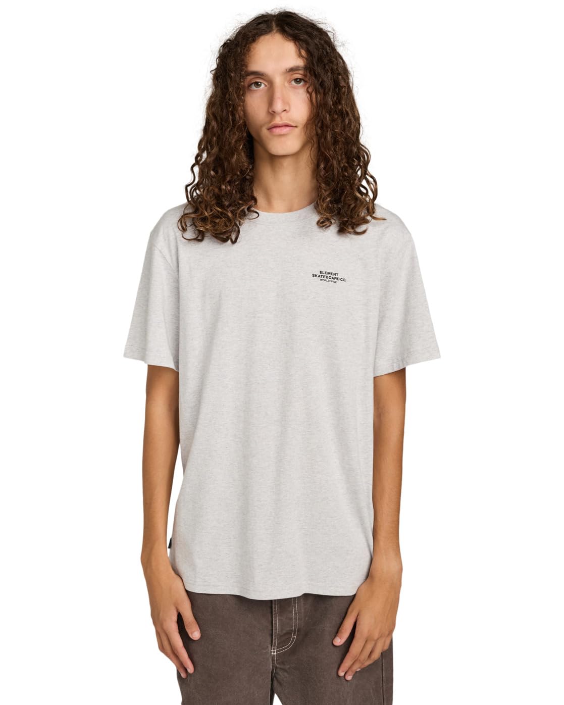 Element Co - Short Sleeve T-Shirt - Men - Grey.