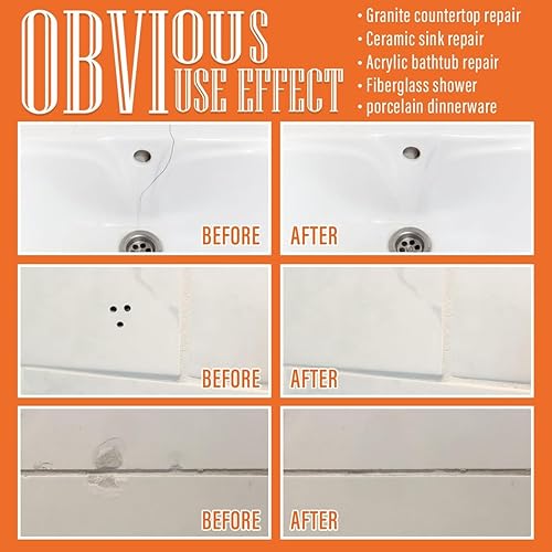 Miniatura 14 de Kit de reparación de azulejos, kit de reparación de azulejos de cerámica (combinación de color), kit de reparación de virutas de azulejos