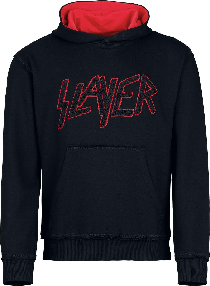 Slayer Logo Männer Kapuzenpullover schwarz/rot Band-Merch, Bands