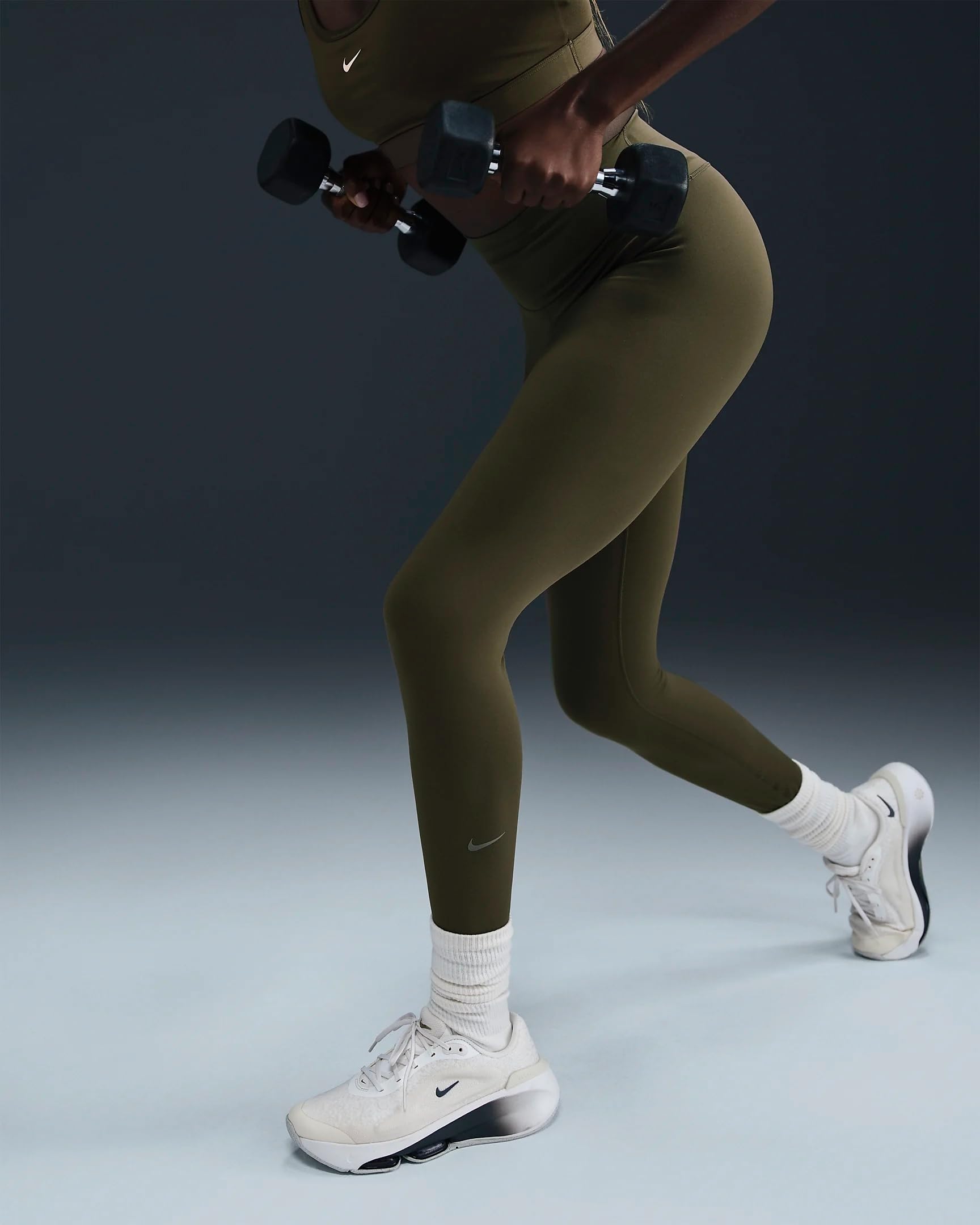 NIKE Nike One Leggings In Voller Länge Mit Hohem Bund Für Damen - Leginsy Kobiety