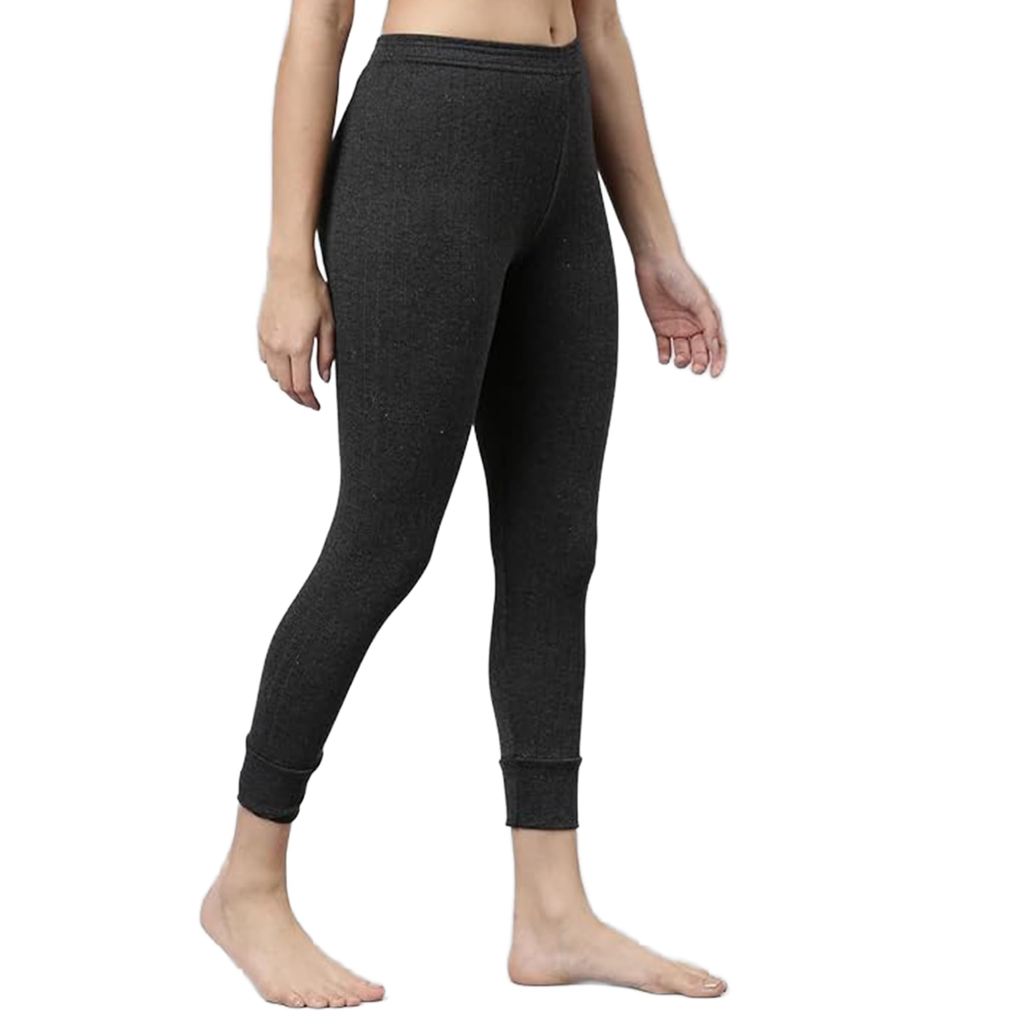 Women's Parka Thermal Trouser | Super Combed Cotton Rich Regular Fit Body Warmer Pant | Soft, Breathable & Naturally Insulated Winter Underpant