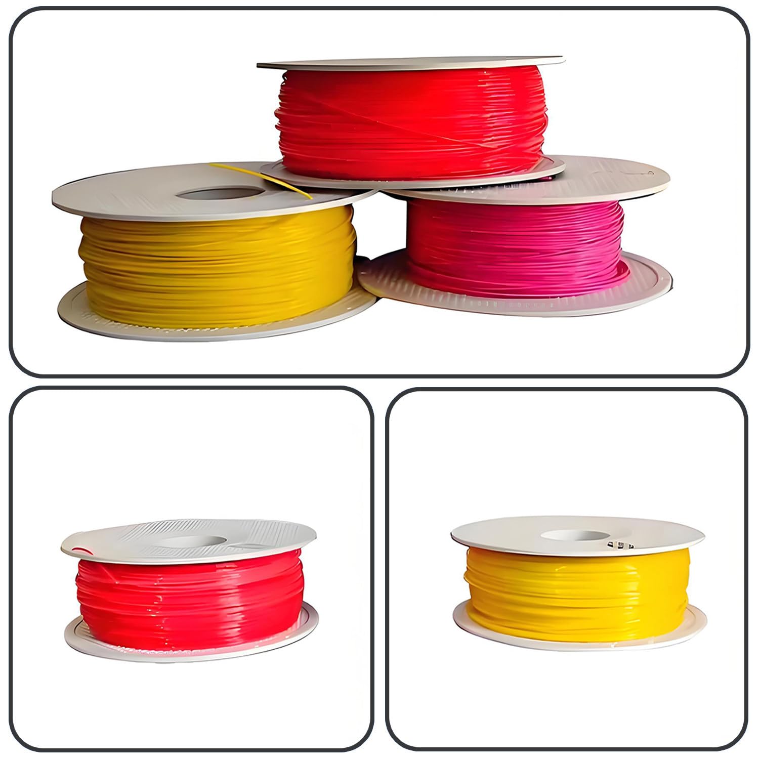 3D-Drucker-Filament-Recycler, verstellbarer Durchmesser, Extrusion mit Wicklung für Heimwerker und professionellen Einsatz
