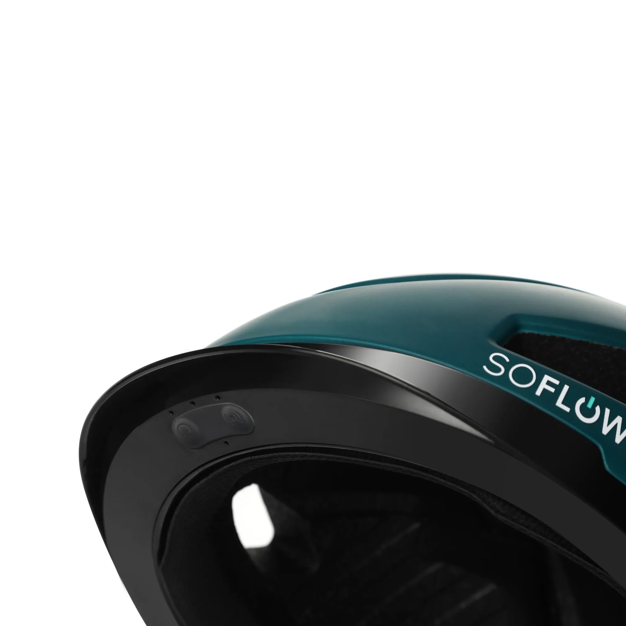 SoFlow Safe 'N' Drive Helm für Fahrräder, E-Scooter und Skateboards (Unisex, 55.5-59 cm, Türkis)