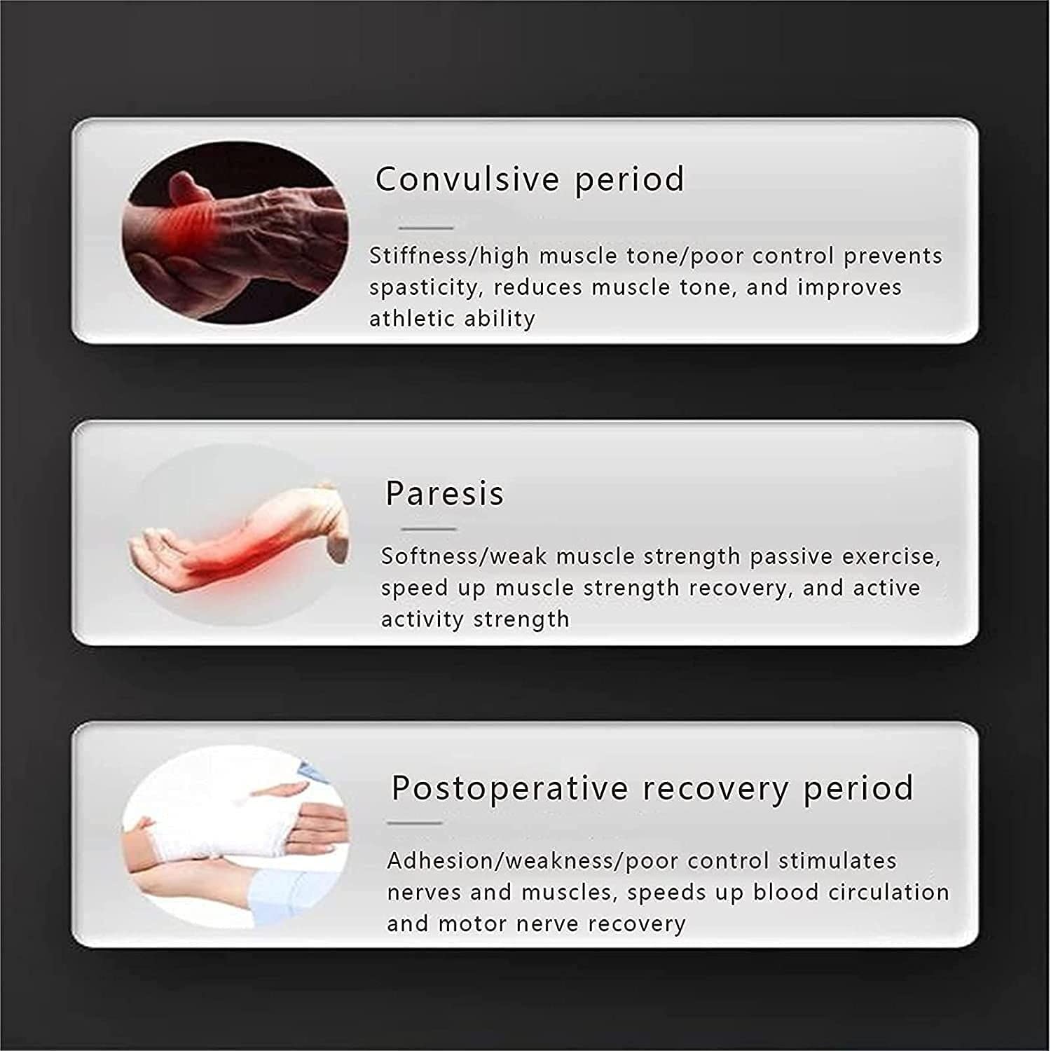 Entrenador De Rehabilitación De Dedos para Hemiplejía, Guantes De Robot De Rehabilitación, para Entrenamiento, Corrección De Flexión De Dedos, Ejercicio De Extensión De Dedos