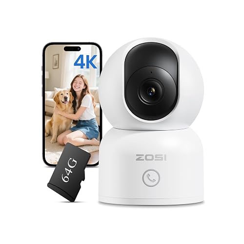 C518 4K 8MP Indoor 360° PT WiFi