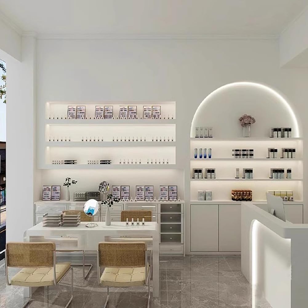 Stół do manicure do salonu paznokci, białe biurko do przechowywania paznokci z szufladami, profesjonalne meble i wyposażenie stacji kosmetycznej, biurko do makijażu, 120 cm