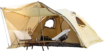 ベージュ ドーム型キャンプテント ドーム型キャンプテント 2人用 ベージュ