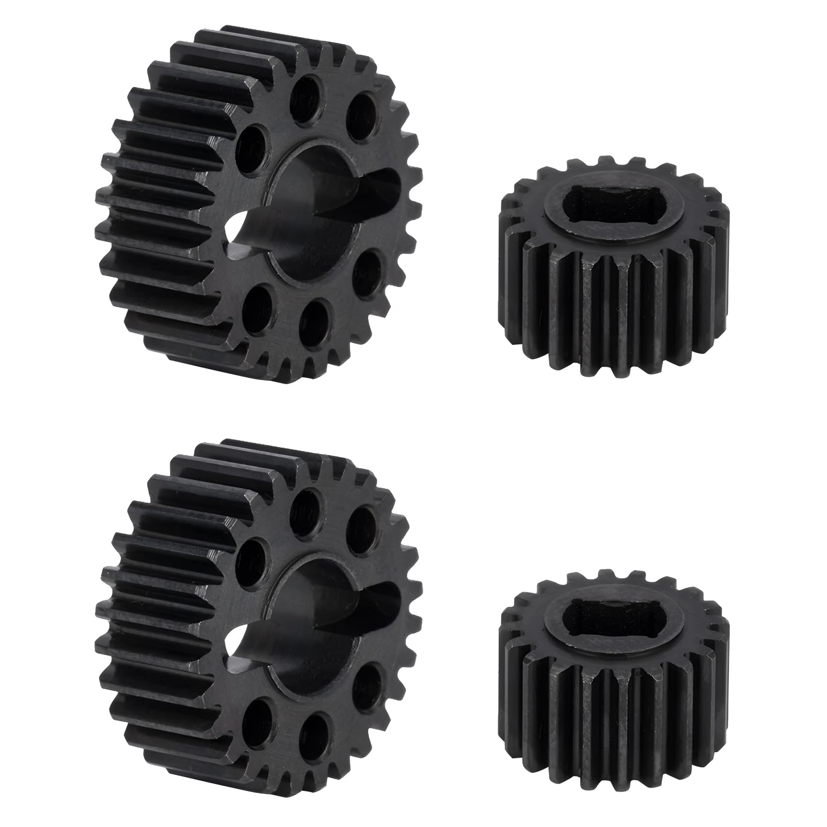 Vanquish F10 Portal Gears, 1/10 Steel 28/20T Gears for 1/10 RC Crawler Vanquish VS4-10 Phoenix F10 Portal Axles Upgrades (4 Pcs)