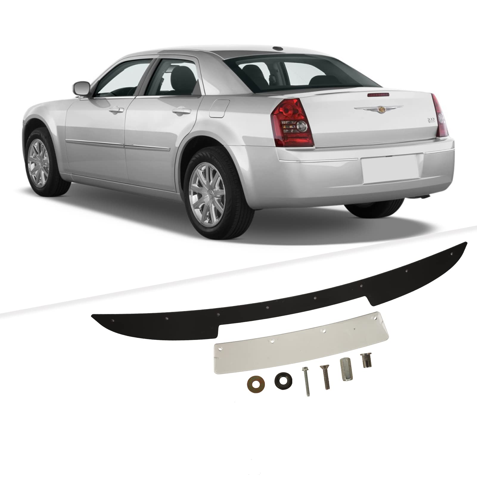 Chrysler 300 2005-2010 Chrome Side Mirror Covers with Door Handles and