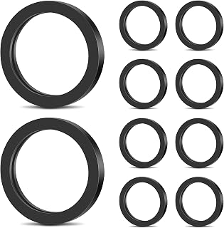 AITRIP 10 Pieces Replacement Gas Gaskets Gas Can Spout Gaskets Fuel Washer Seals Rubber Fuel Can Spout Seals Compatible with Most Gas Can Spout