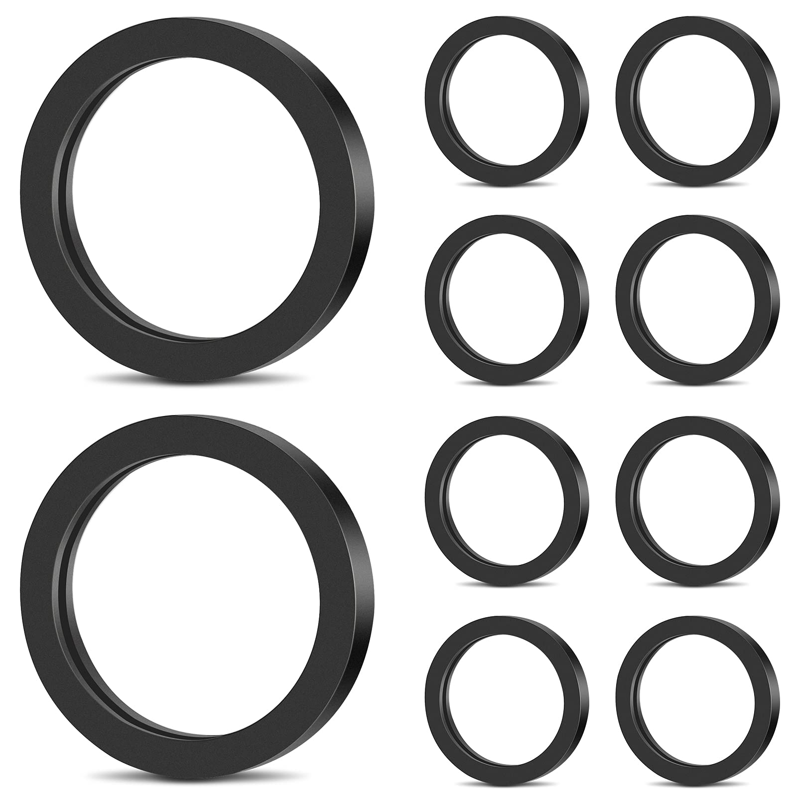 AITRIP 10 Pieces Replacement Gas Gaskets Gas Can Spout Gaskets Fuel Washer Seals Rubber Fuel Can Spout Seals Compatible with Most Gas Can Spout-image-36