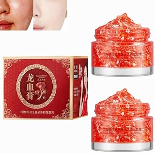 2Pcs Dragons Blood Easy Cream,50g Retinol Placenta loong Dragon Blood Moisturizing Firming, Retinol Placenta Cream, Even Skin Tone, Moisturizing, Crema de sangre de dragón